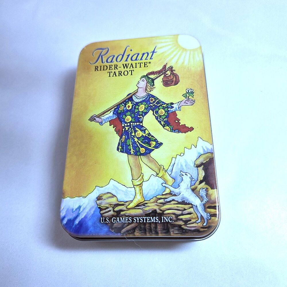 Rider-Waite Tarot Deck & Guidebook in Tin Case